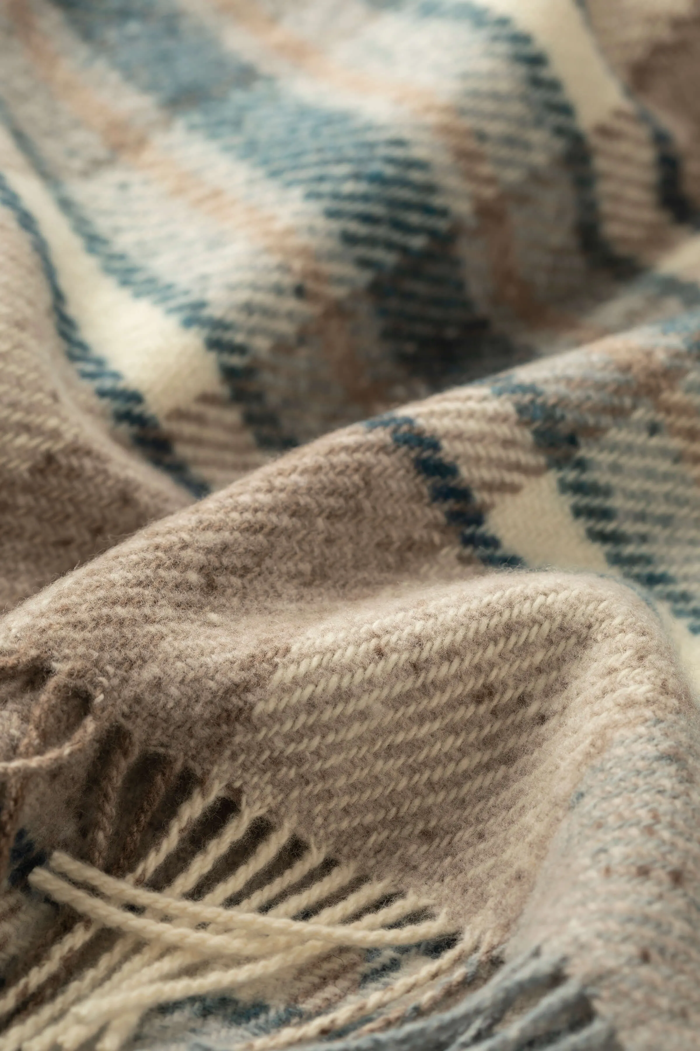 Donegal Check Bed Throw