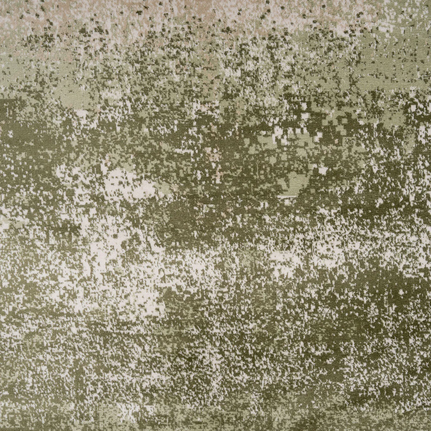Earthy Green Abstract Rug - Barrow