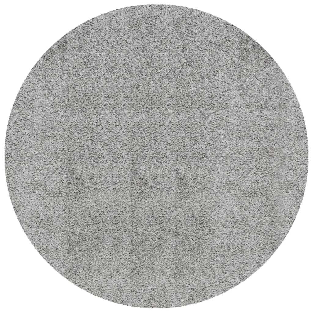 Elegant vidaXL Shaggy Rug PAMPLONA - Cozy High Pile Modern Grey Rug Ø 280 cm, Durable and Stylish