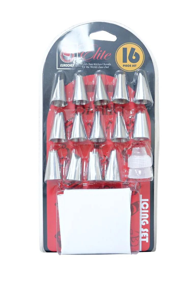 Eurochef 16piece Icing Set