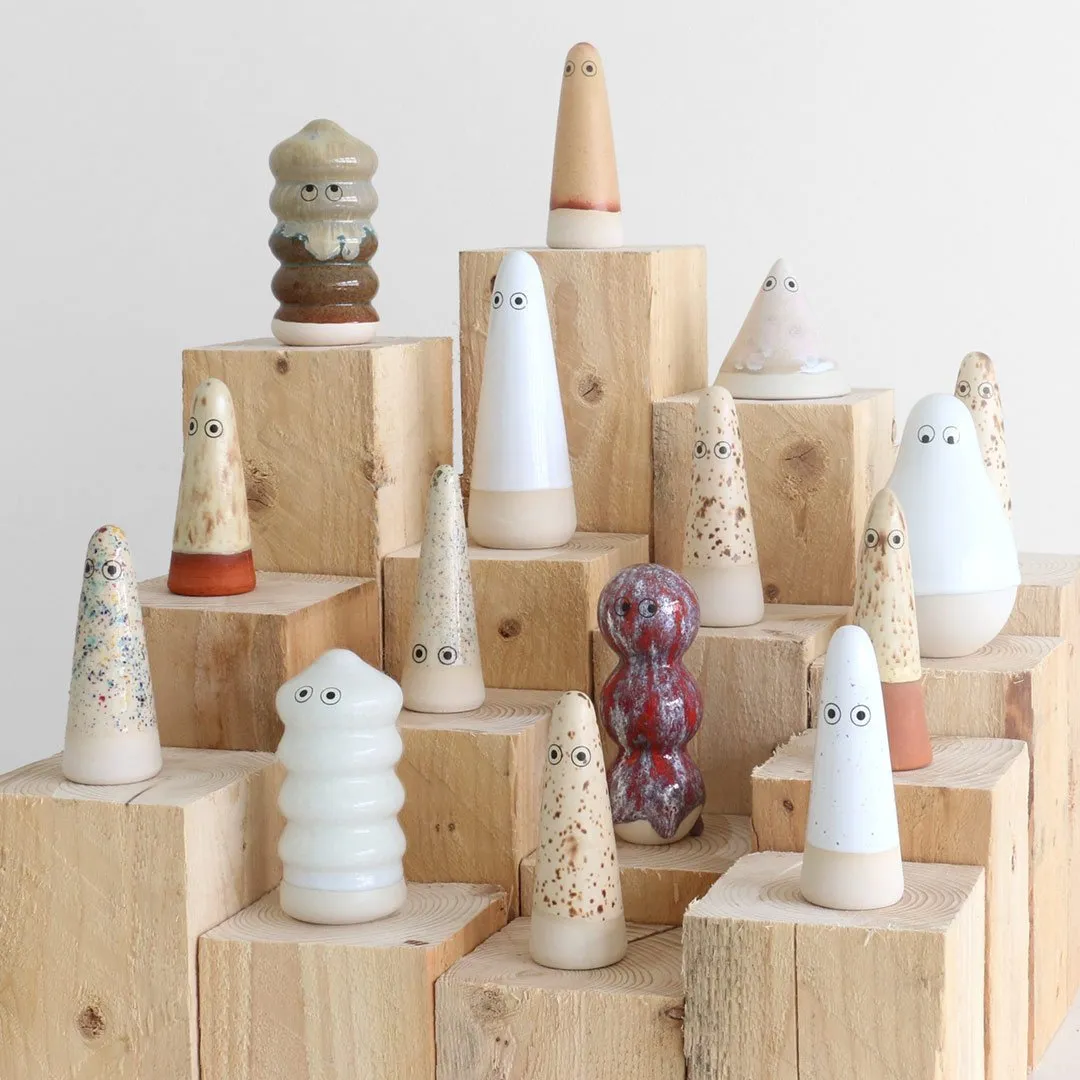 Familia Figurine | Buto | Blue Stripe | by Studio Arhoj
