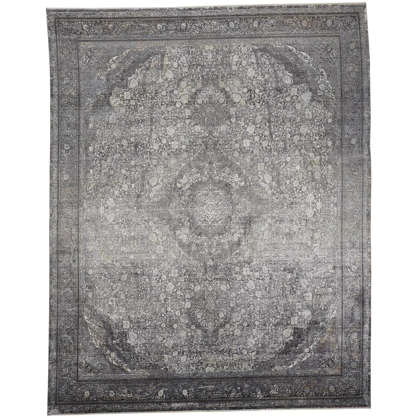 Feizy Rug Sarrant 3967F, Charcoal