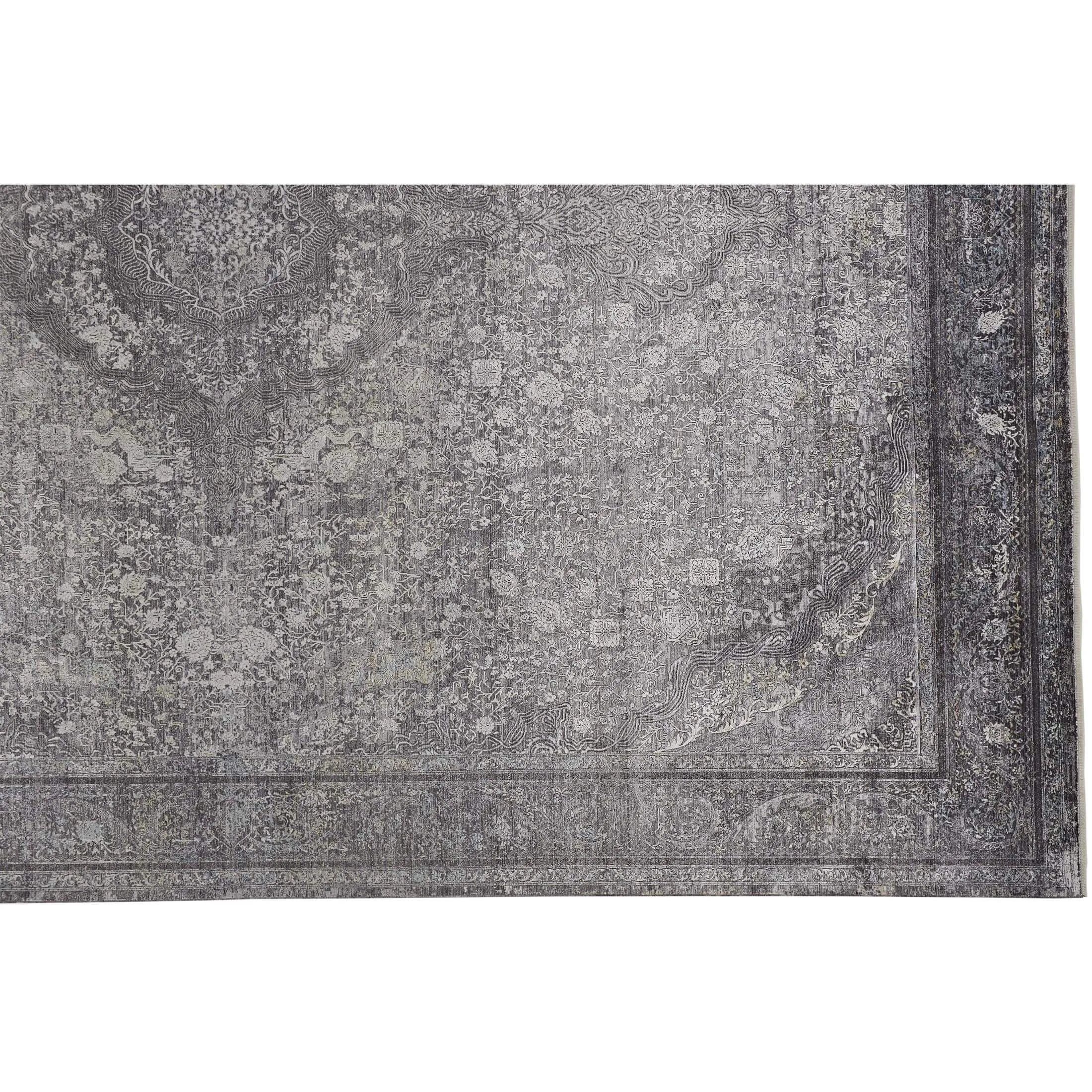 Feizy Rug Sarrant 3967F, Charcoal