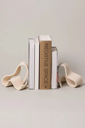 Fettu Bookend Set (Cream)