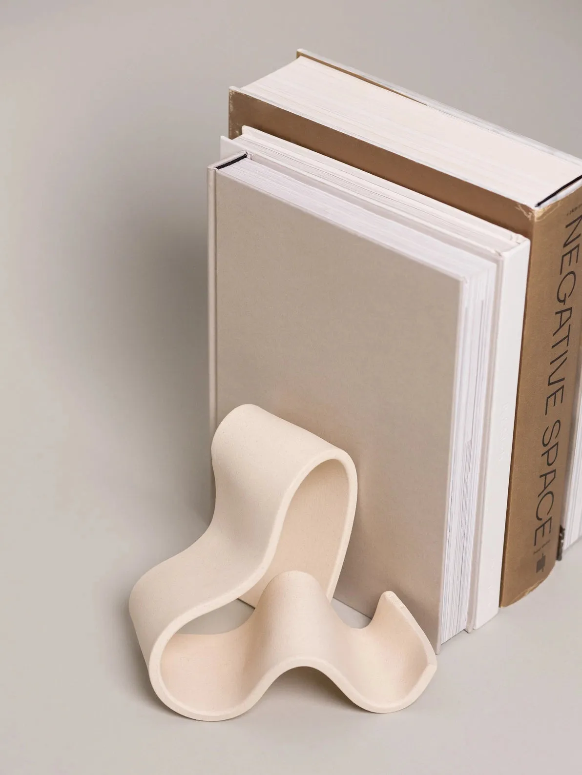 Fettu Bookend Set (Cream)