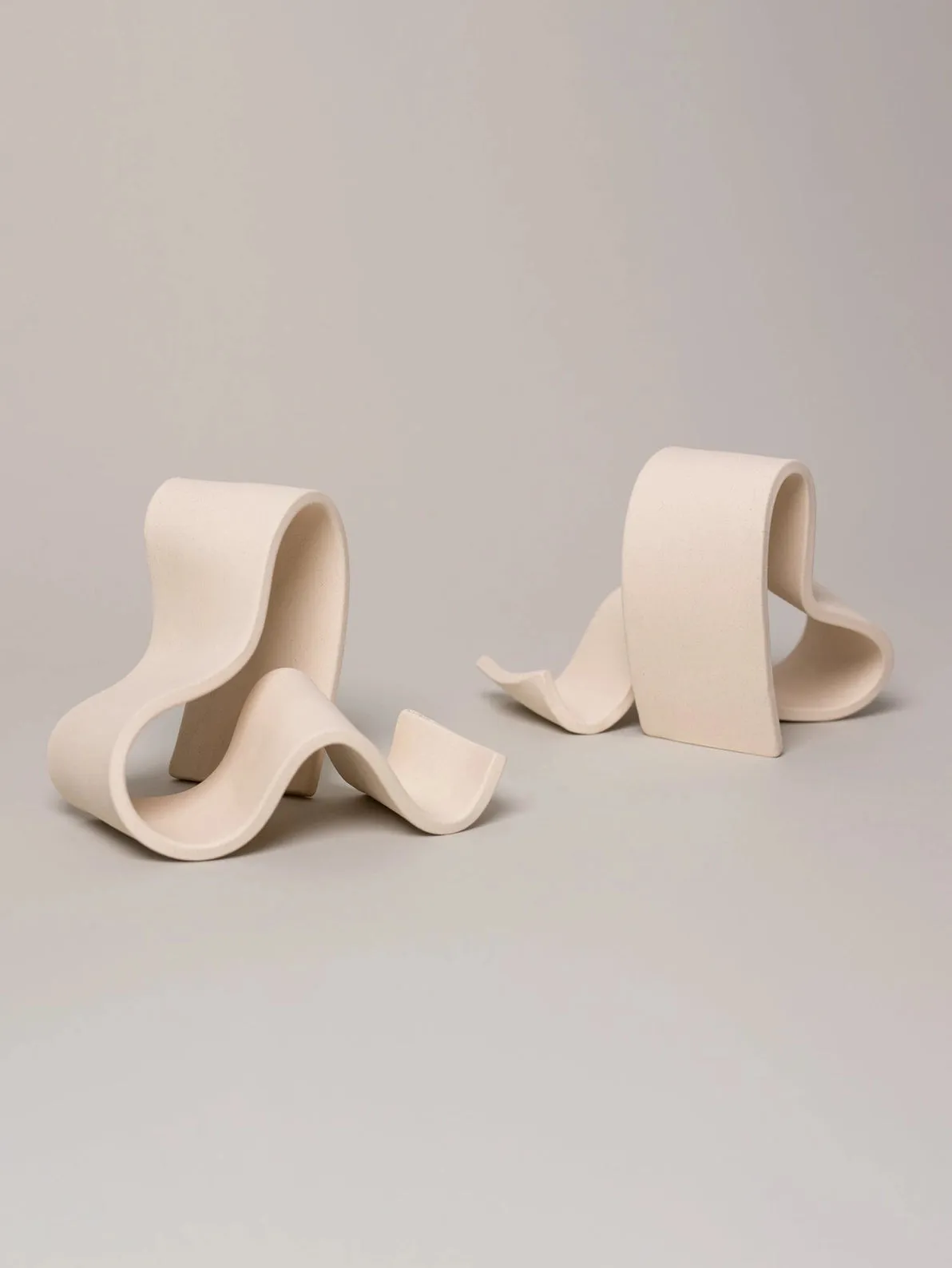Fettu Bookend Set (Cream)