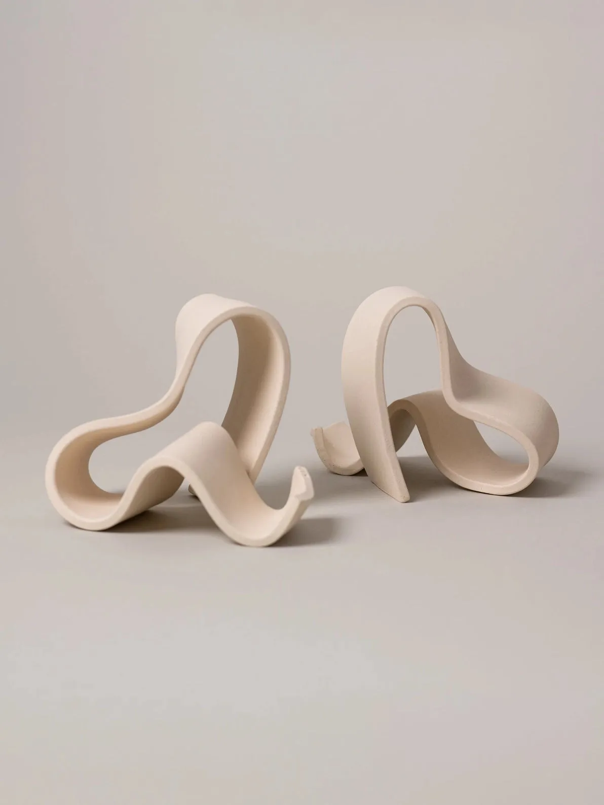 Fettu Bookend Set (Cream)