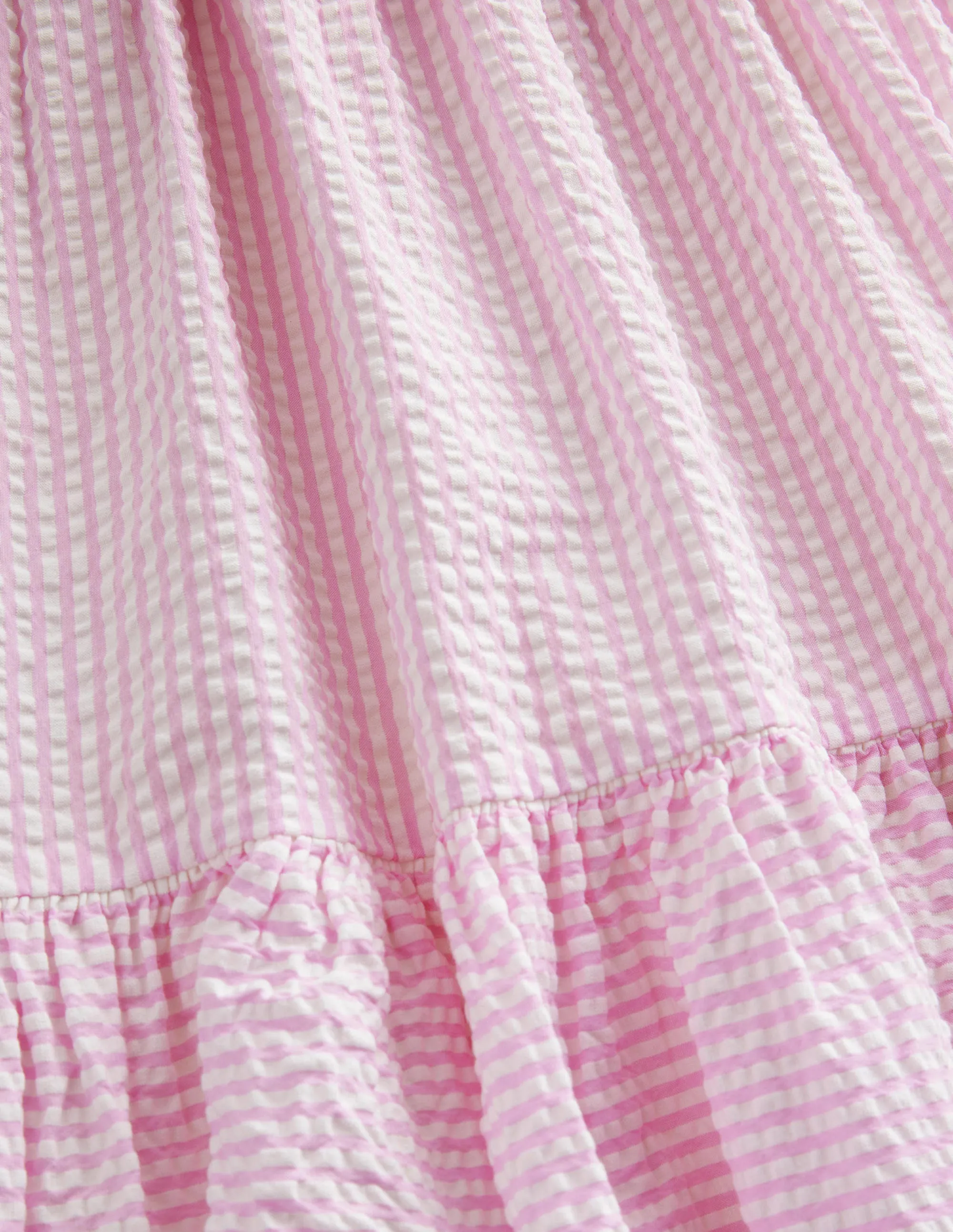 Fit & Flare Dress-Lilac Pink/Ivory