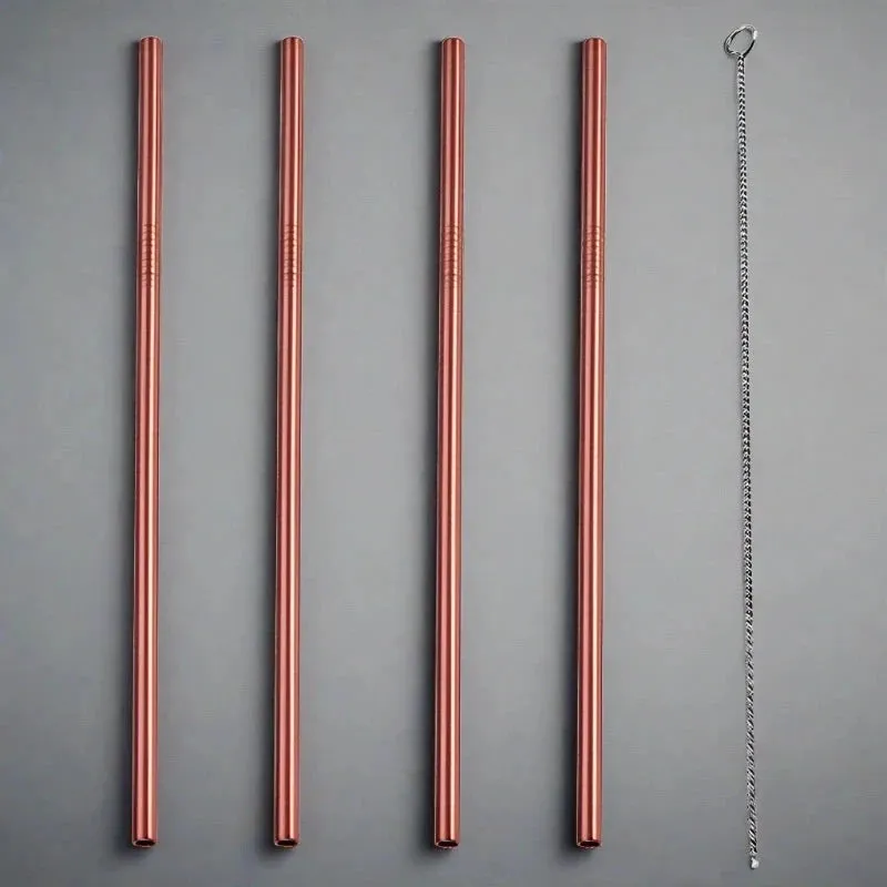 Fitz & Willow, Eco Friendly Stainless Steel Reusable Straw