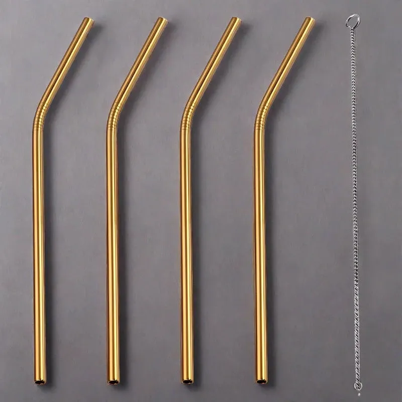 Fitz & Willow, Eco Friendly Stainless Steel Reusable Straw
