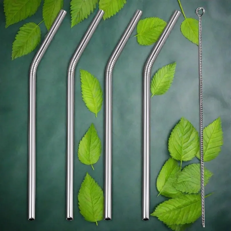 Fitz & Willow, Eco Friendly Stainless Steel Reusable Straw