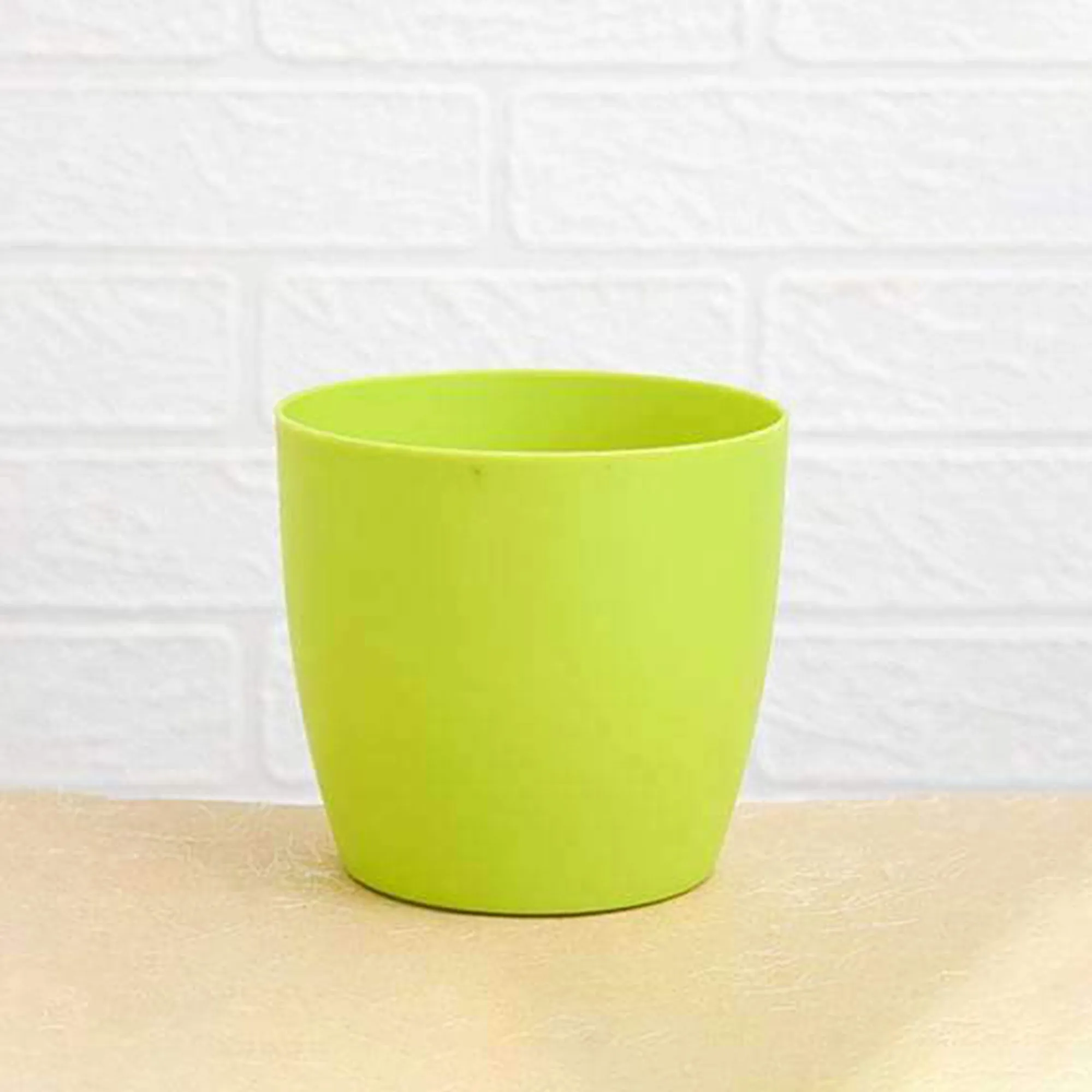 Flower Pots Round Shape For Indoor / Outdoor Gardening