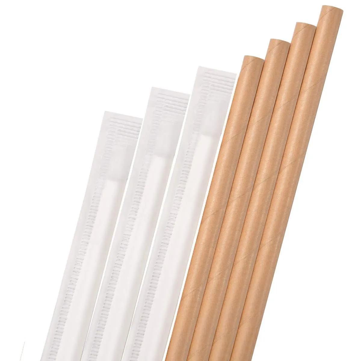Fully Degradable Sugarcane Fiber Instead Of Plastic Straws Disposable Bagasse Straws