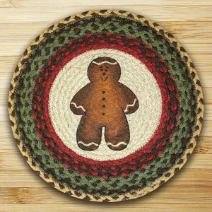 Gingerbread Man Printed Chair Pad