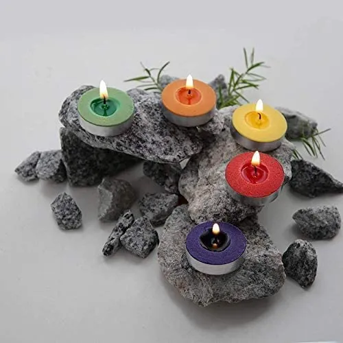 GIRLYZ Attire Colorful Floating Nights Dating Tealight Candle Diwali Navratri Christmas Halloween Home Decoration Birthday Party Religious Ceremony Candle Diya Floating Candles (Pack of 150)