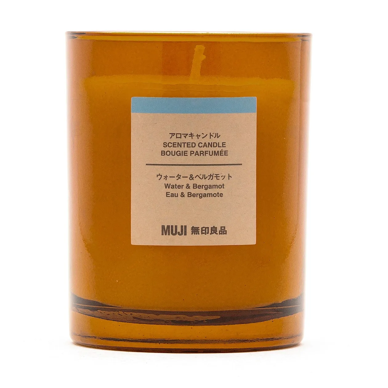 Glass Candle - Water & Bergamot (1 Wick)
