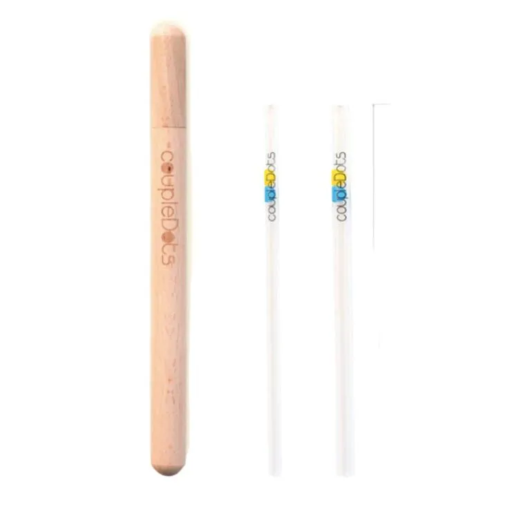 Glass Drinking Straw Set