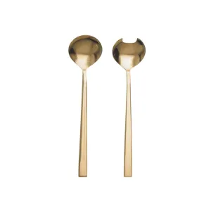 Gold Salad Servers 2pc