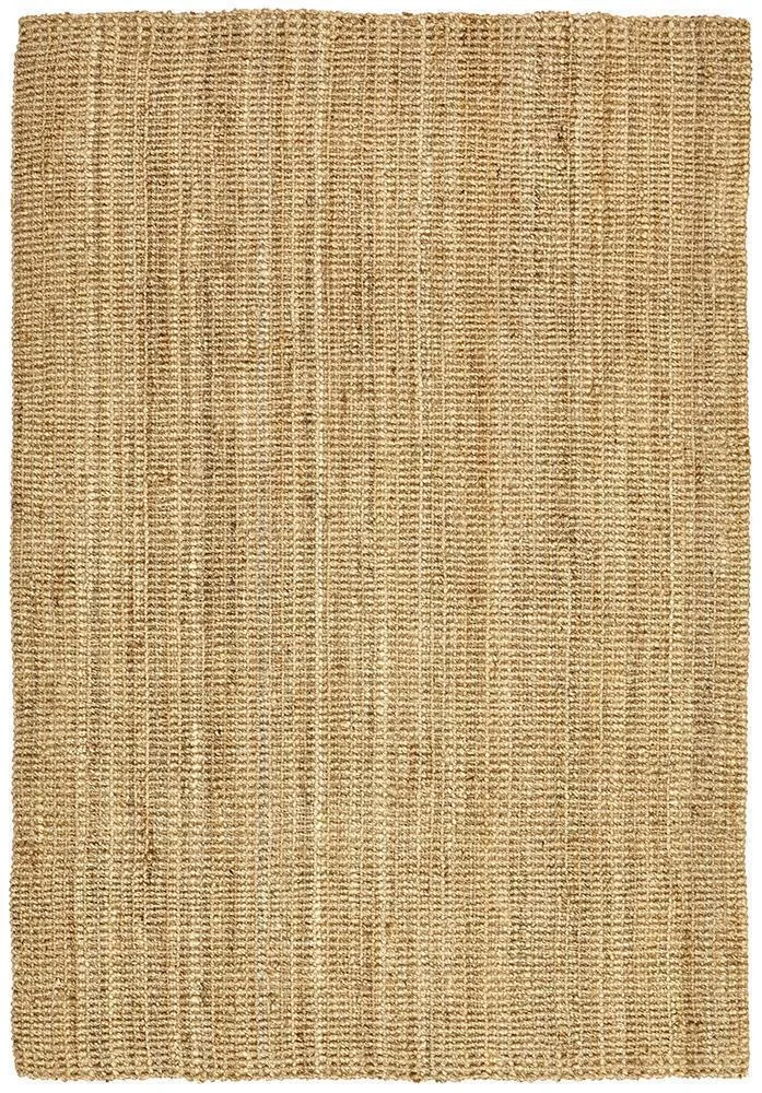 Hand-spun Jute Rug - Natural
