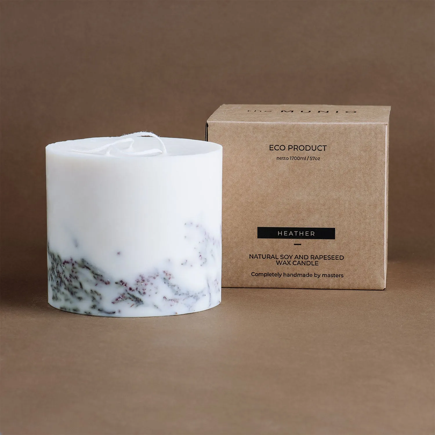 Heather 3-Wick Candle