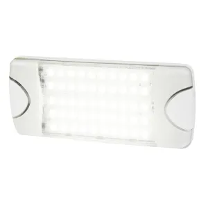 Hella Marine DuraLED 50 Low Profile Interior/Exterior Lamp - White LED Spreader Beam