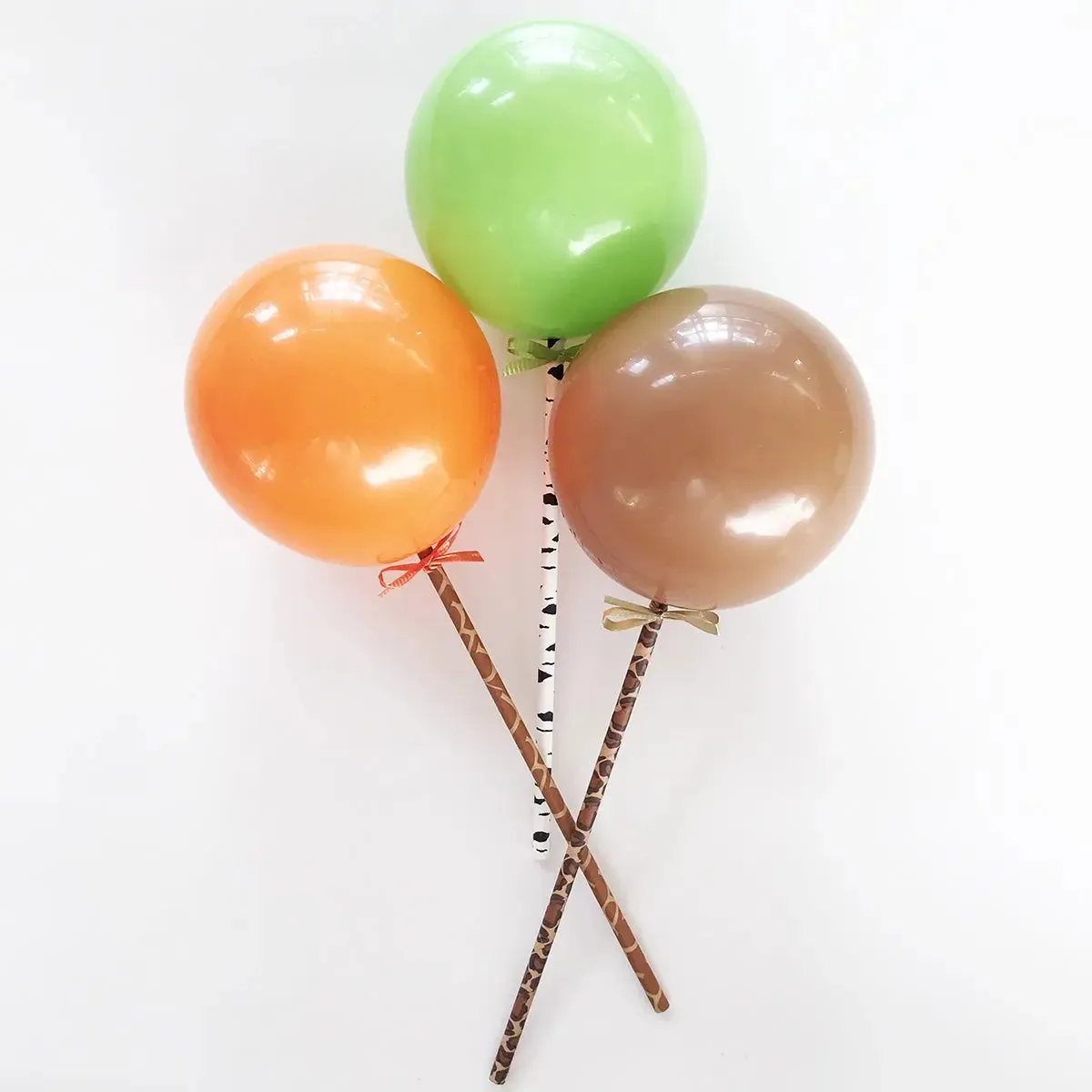 Jungle Safari Balloon Cake Topper Set