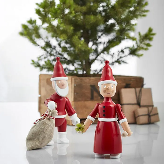 Kay Bojesen Santa Claus & Santa Clara