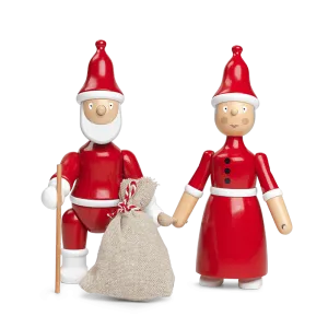Kay Bojesen Santa Claus & Santa Clara