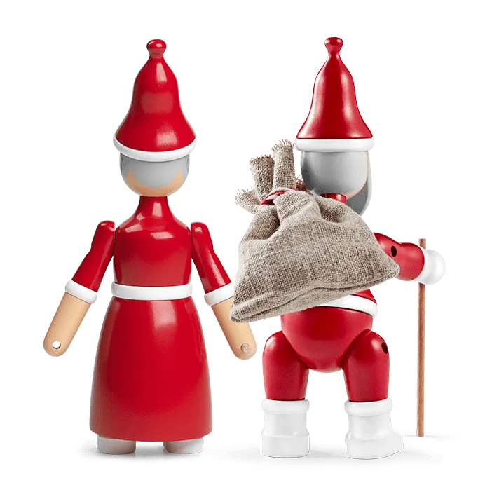 Kay Bojesen Santa Claus & Santa Clara