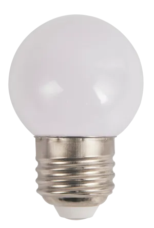 LED Bulb G45 1.5W Opal Warmwhite E27
