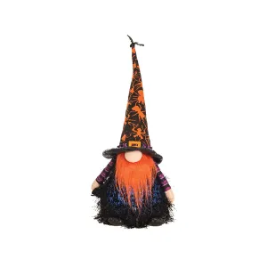 LED Orange Wizard Gnome