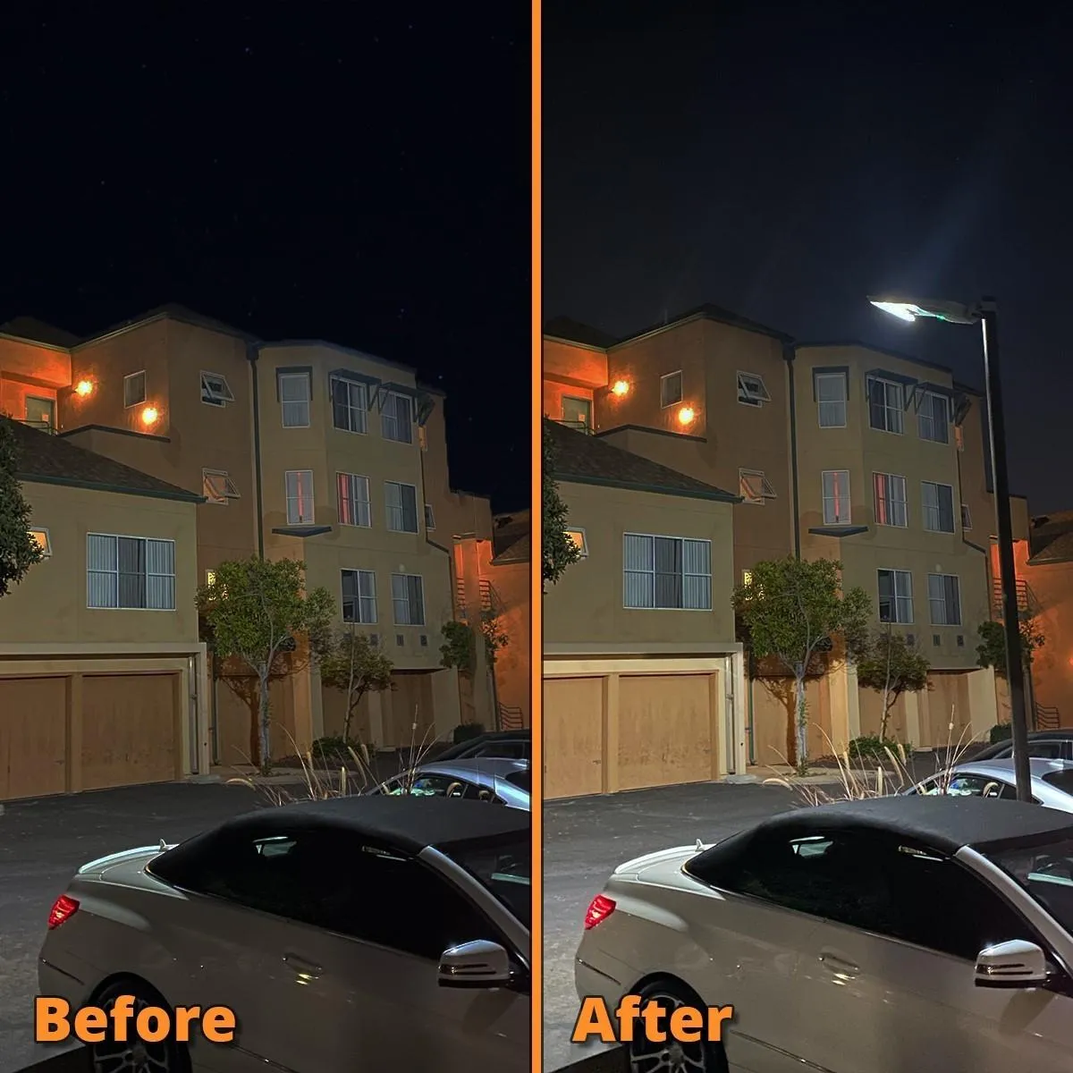 LED Pole Light, 200 Watts, 26500 Lumens, 5000K, Slipfitter Mount, 277-480V