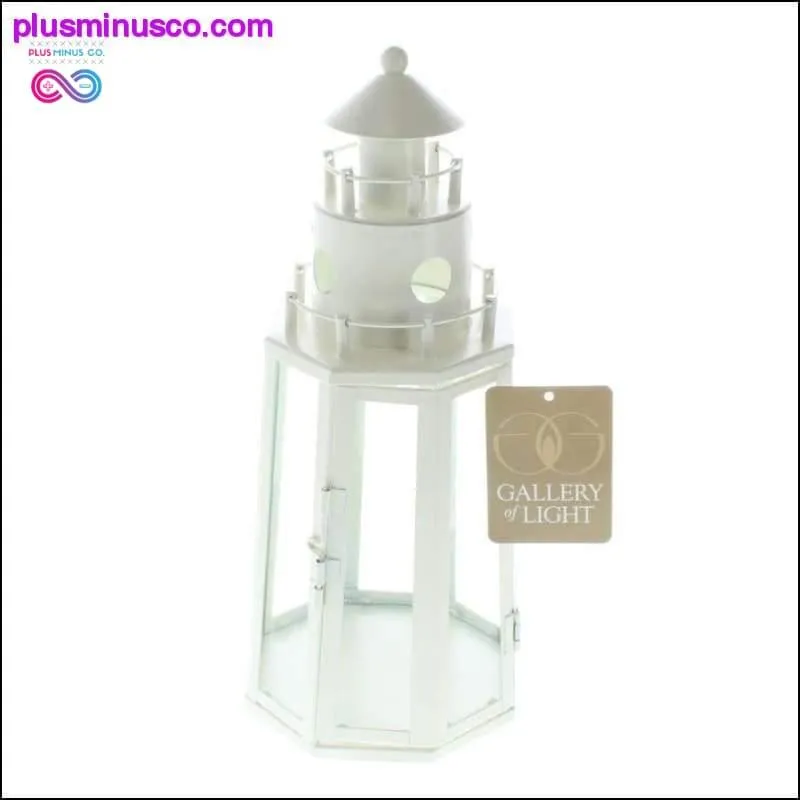 Lighthouse Candle Lantern ll PlusMinusco.com