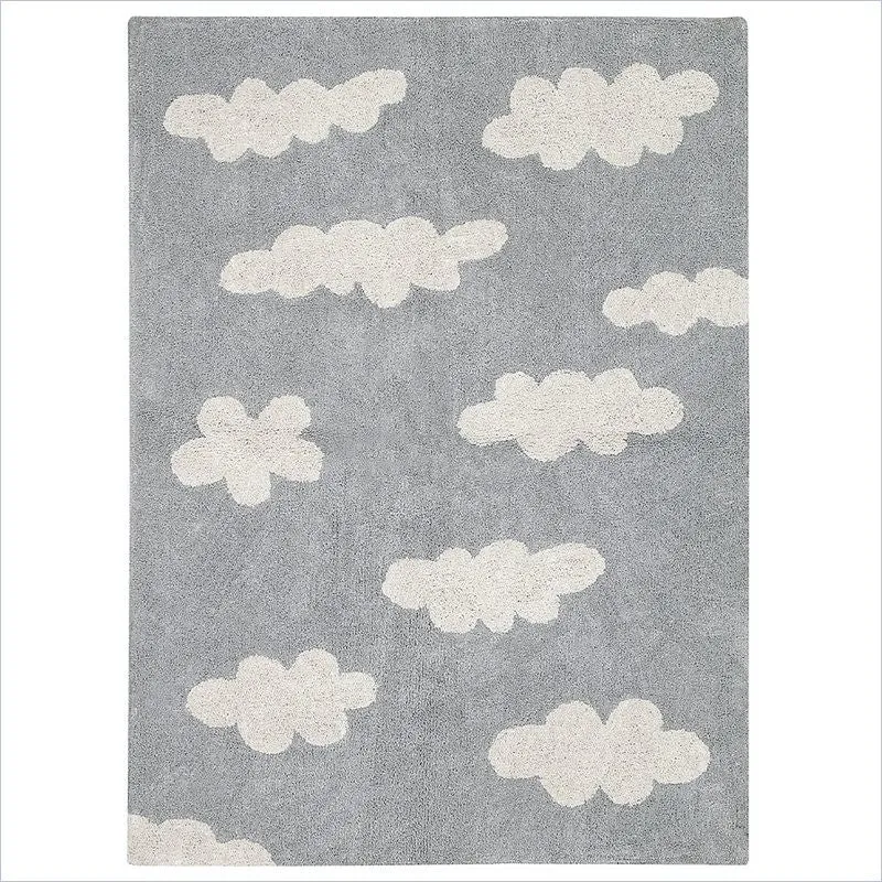 Lorena Canals Washable Rugs in Clouds Grey
