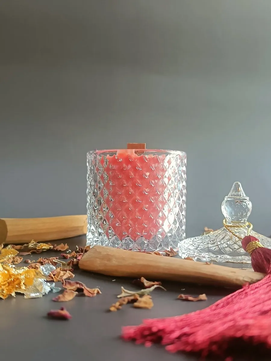 Luminescence Candle - Bakhoor rose