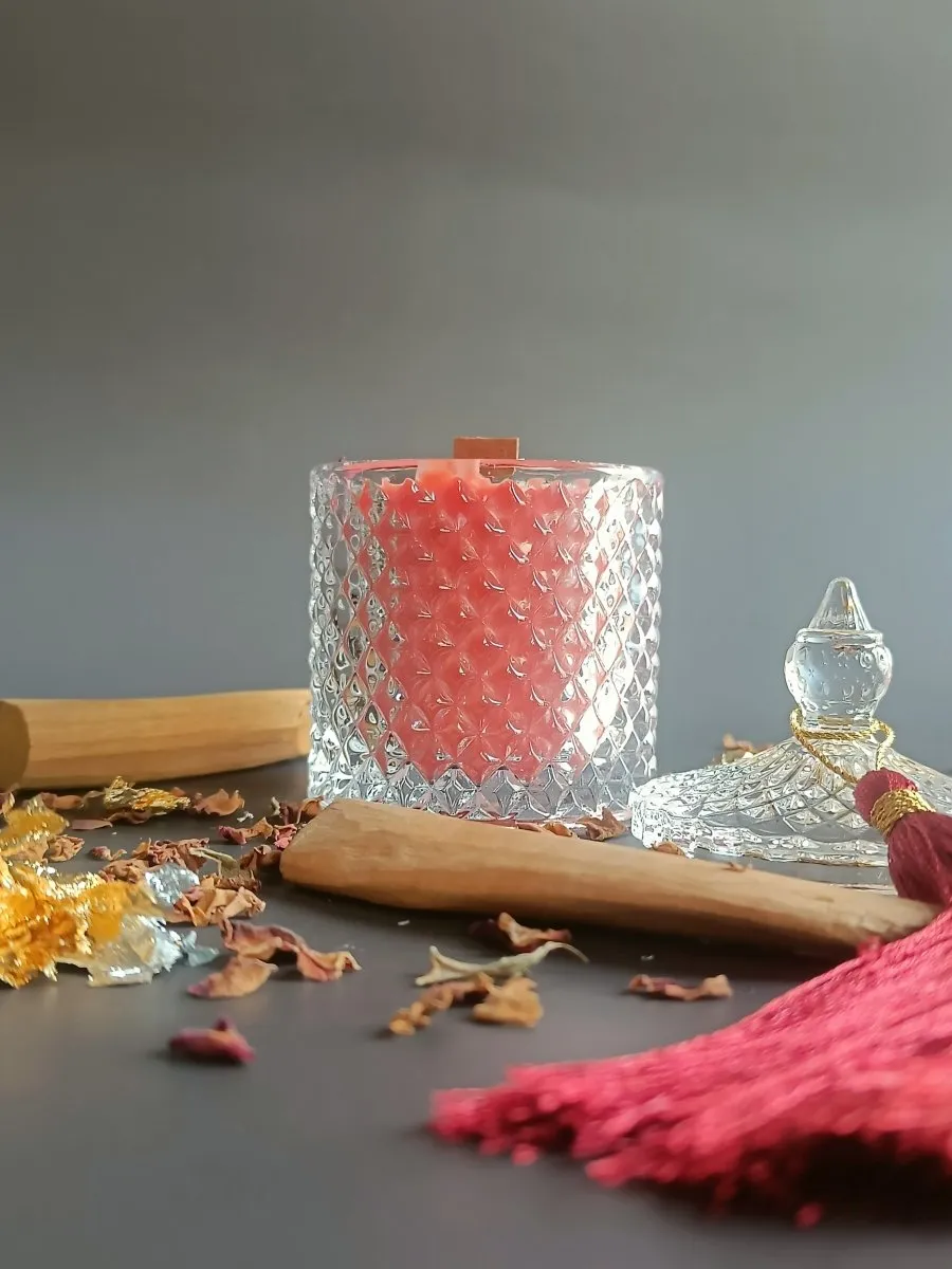 Luminescence Candle - Bakhoor rose