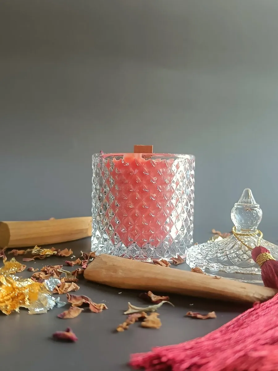 Luminescence Candle - Bakhoor rose