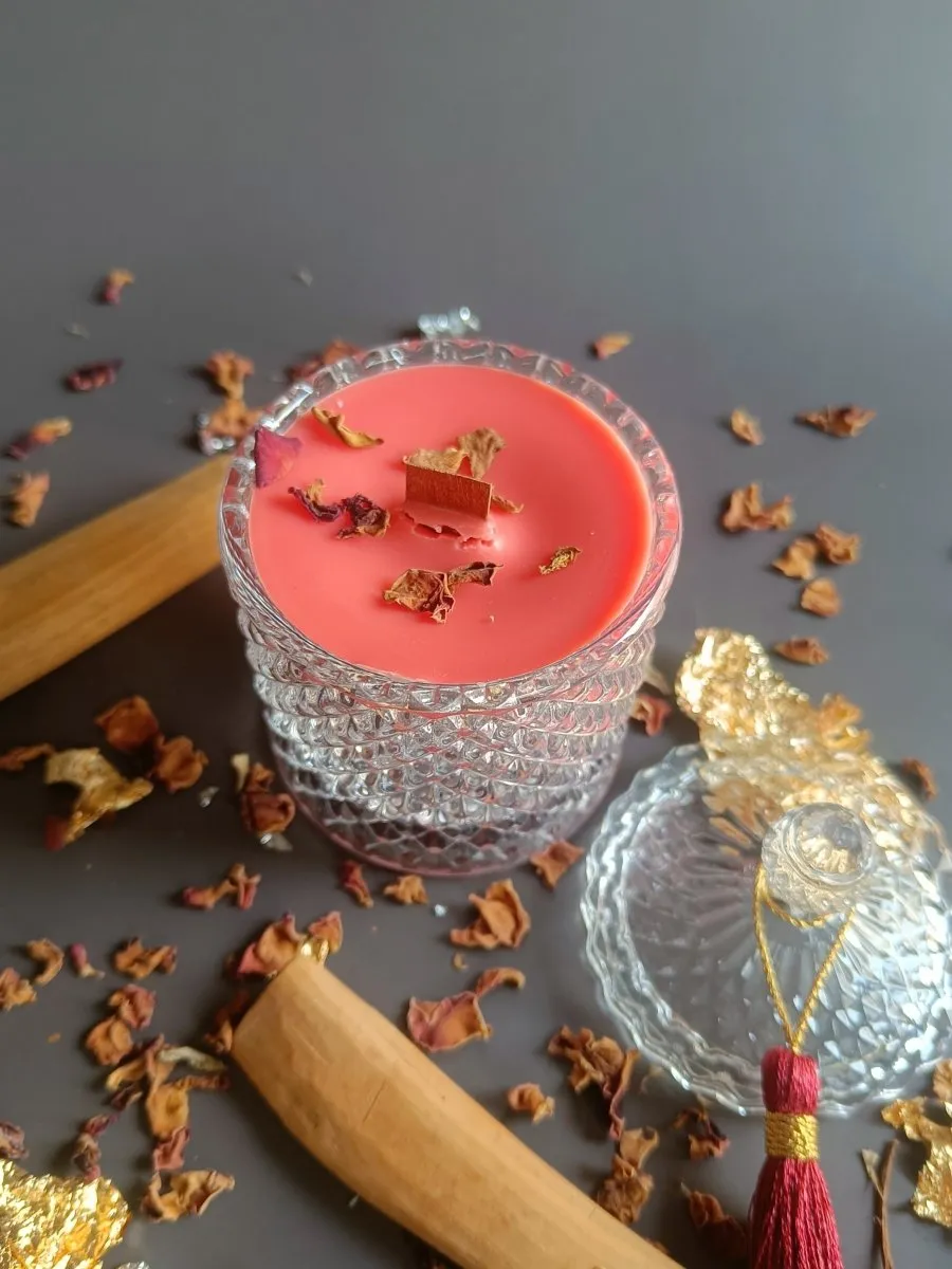 Luminescence Candle - Bakhoor rose