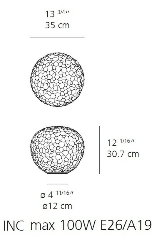 Meteorite Table Lamp