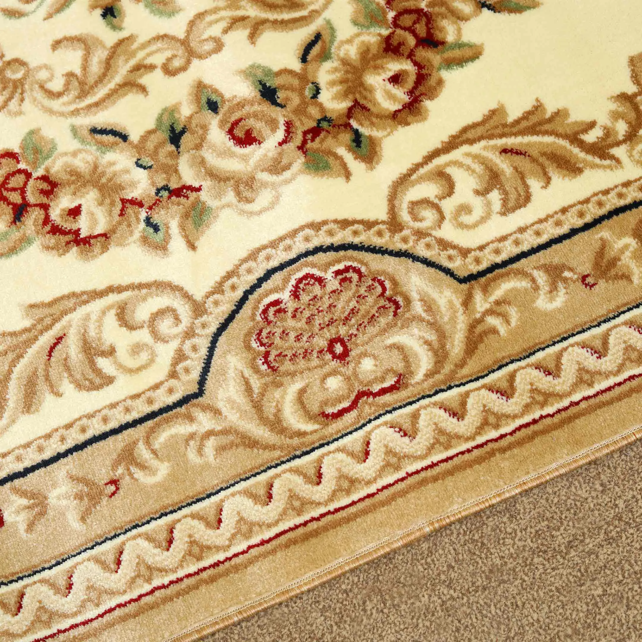 Modern Persian Style King Size (7.6 X 5.25 Feet) Thick & Cozy Floor Rug