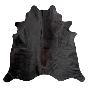 Natural Argentine Cowhide 4' 11" x 5' 5"
