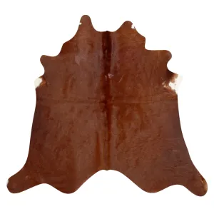 Natural Argentine Cowhide 4' 11" x 5' 7"