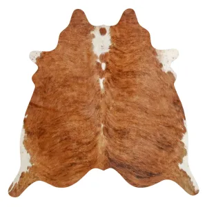 Natural Argentine Cowhide 4' 5" x 4' 7"