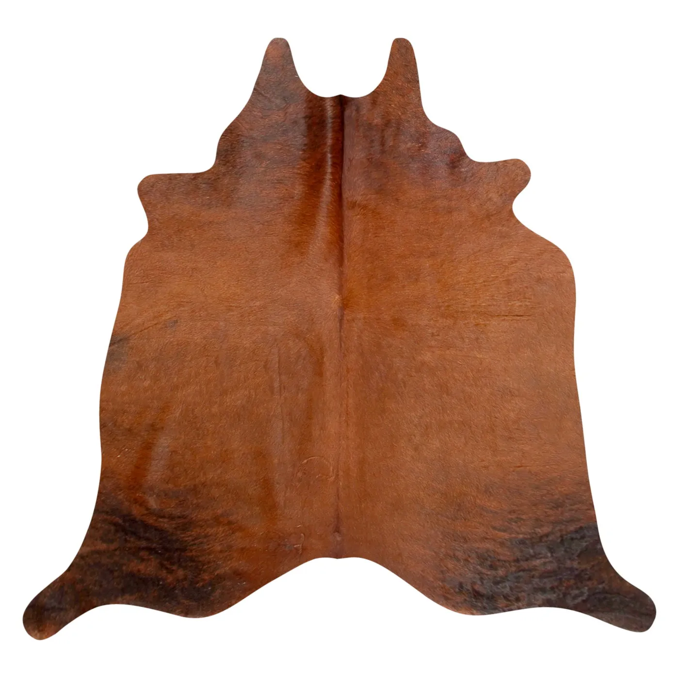 Natural Argentine Cowhide 4' 7" x 5' 1"