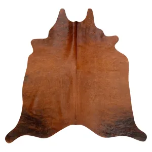 Natural Argentine Cowhide 4' 7" x 5' 1"