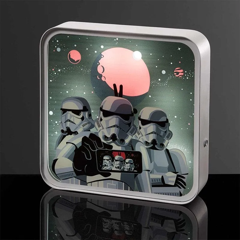 Official Star Wars Stormtrooper Perspex Lamp