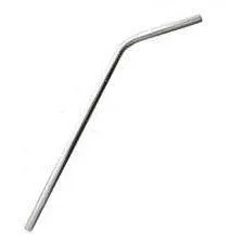 Onyx Stainless Steel Straw Single