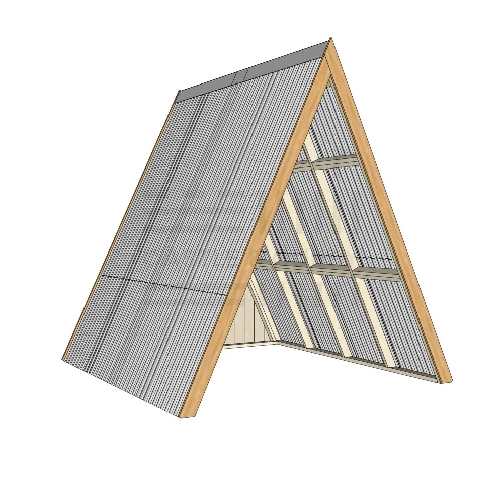 Open A-Frame Cubby House