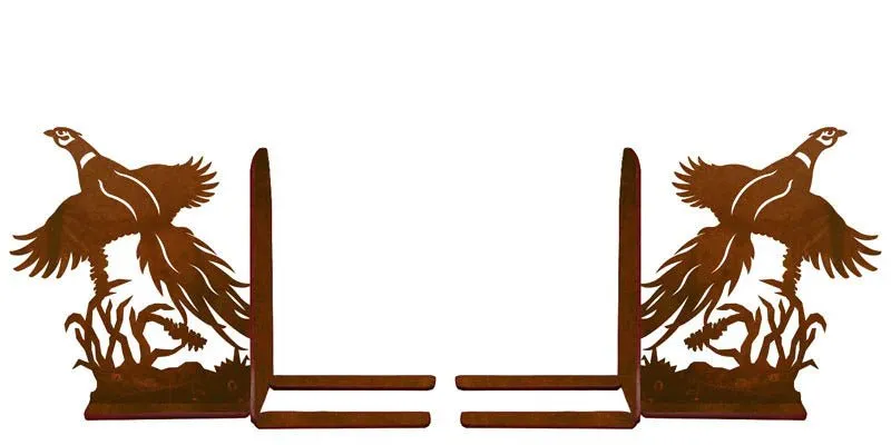 Pheasant Bookend Set