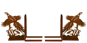 Pheasant Bookend Set